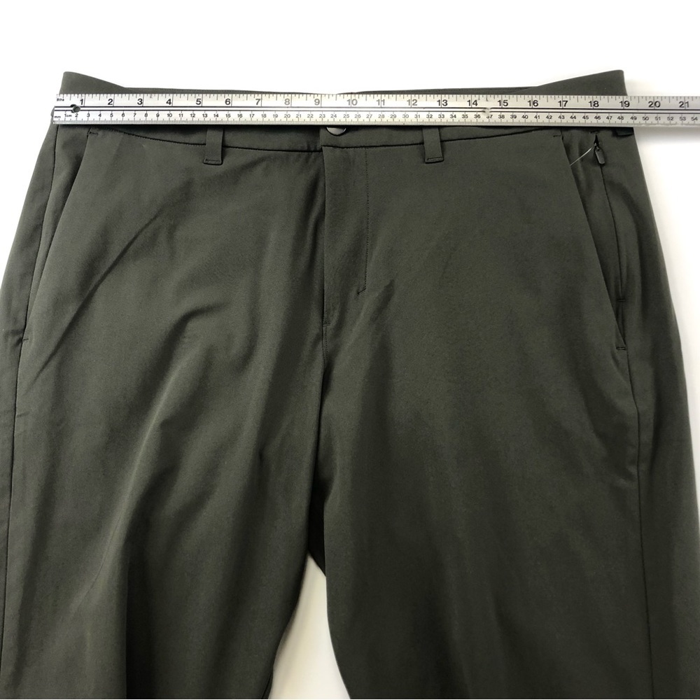 Lululemon Commission Slim-Fit Mens Pant 38 x 27 Warpstreme
Dark Olive - Picture 8 of 9